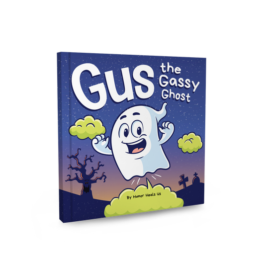 Gus the Gassy Ghost Paperback Book