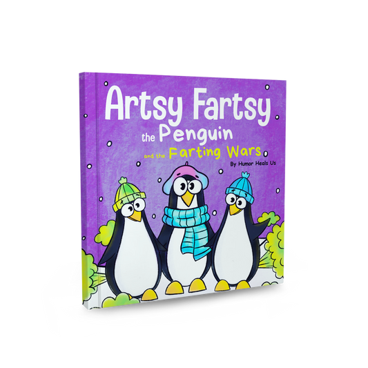 Artsy Fartsy the Penguin and the Farting Wars Paperback Book