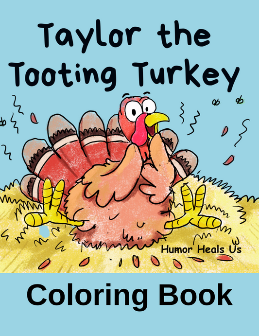 Official Taylor Tooting Turkey Coloring Book