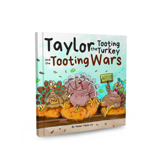 Taylor the Tooting Turkey and the Tooting Wars Paperback Book