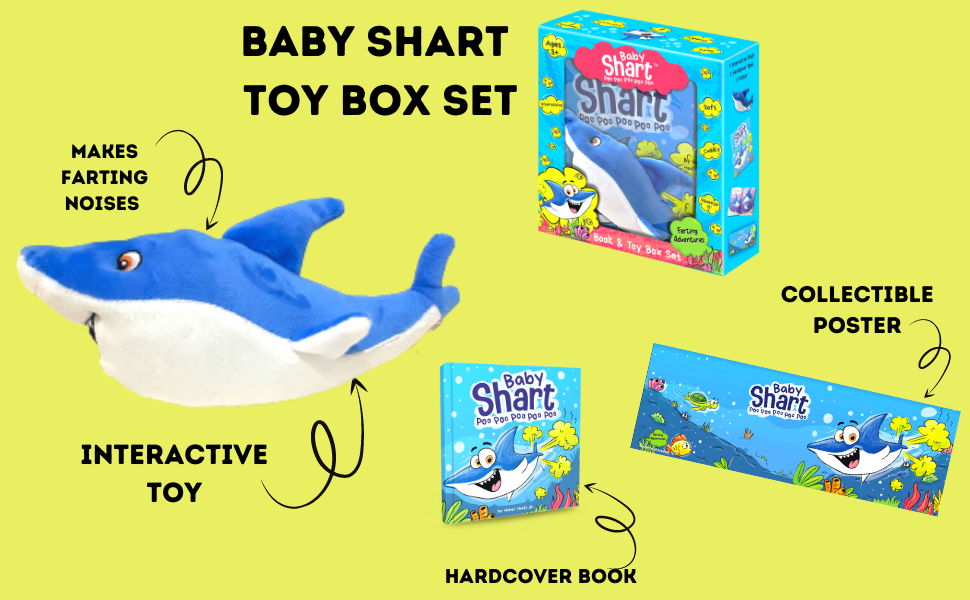 Baby Shart Interactive Toy Book Gift Box Set