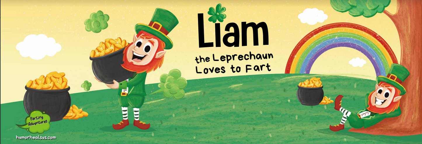 Liam the Farting Leprechaun Toy and Book Box Set