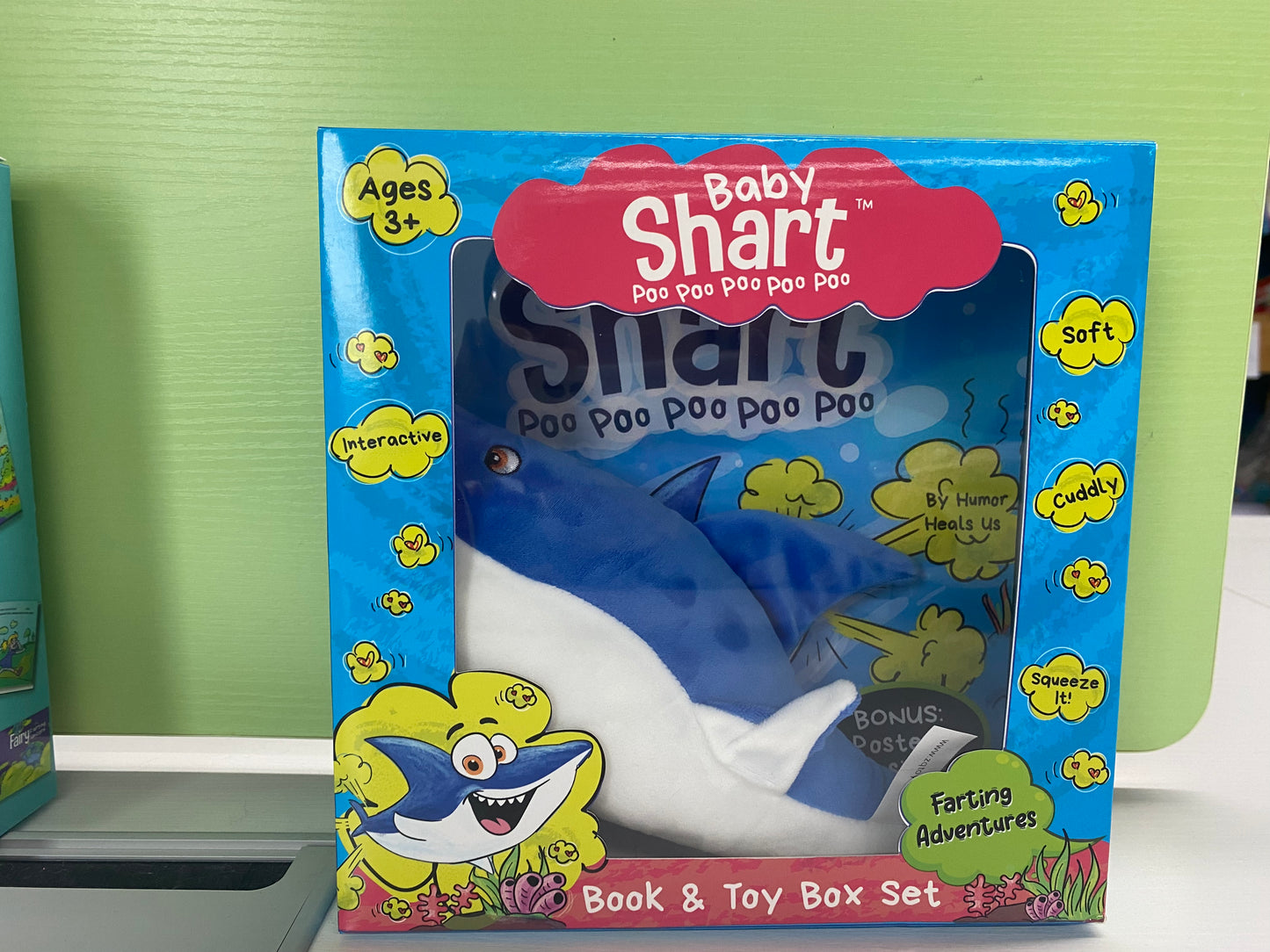 Baby Shart Interactive Toy Book Gift Box Set